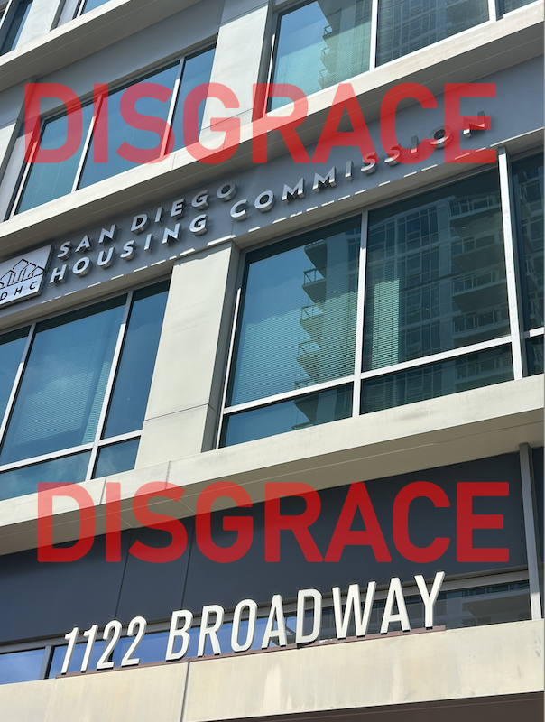 Mayor Todd Gloria hire PUBLIC government entity SDHC EUGENE MITCHELL CHAIR OF THE BOARD, RYAN CLUMPNER VICE CHAIR disabilities from discrimination didn't want to Investigation and enforcement 